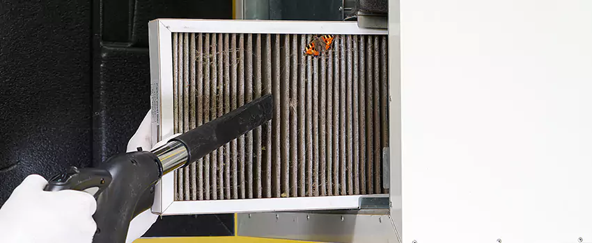 Clogged Air Duct Cleaning Process in Newark, NJ
