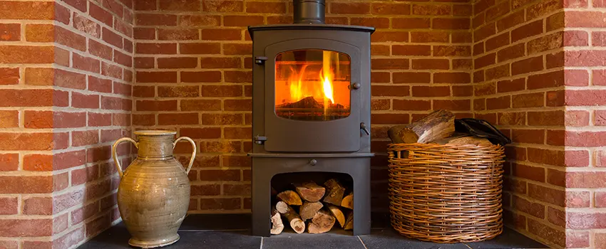 Metal Firebox Installation For Fireplace in Newark, New Jersey