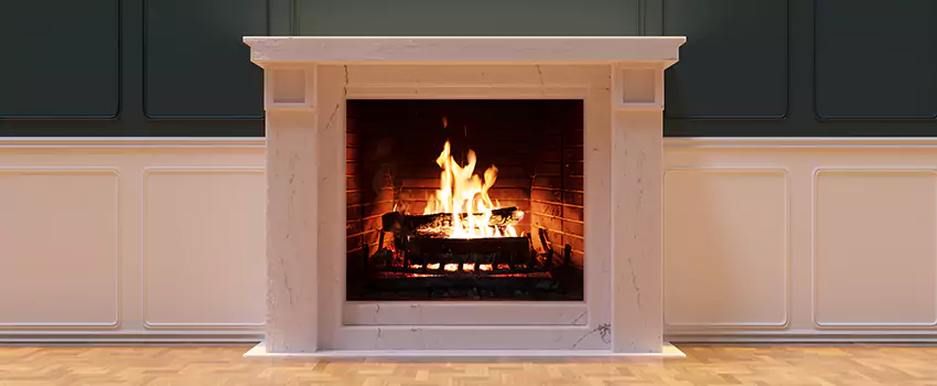 Open Flame Wood-Burning Fireplace Installation Services in Newark, New Jersey