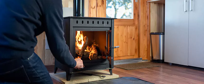 Open Hearth Wood Fireplace Installation in Newark, NJ