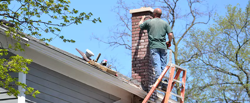 Vinyl and PVC Chimney Flashing Installation in Newark, NJ