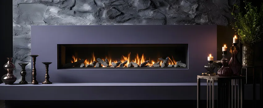 Ember Bed for Ventless Gas Fireplace in Newark, NJ