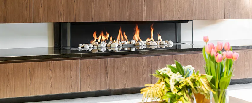Double-height Fireplace Design Refurbishment in Newark, New Jersey